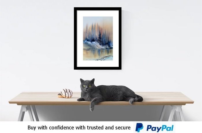 Winter Art Framed Print